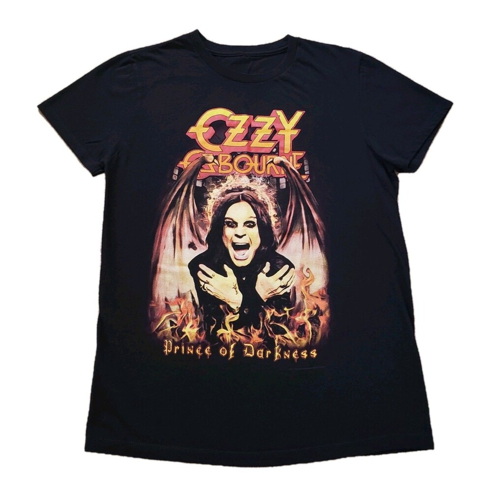 2017 Ozzy Osbourne Prince Of Darkness Sz Small Mens Black T-Shirt Black Sabbath